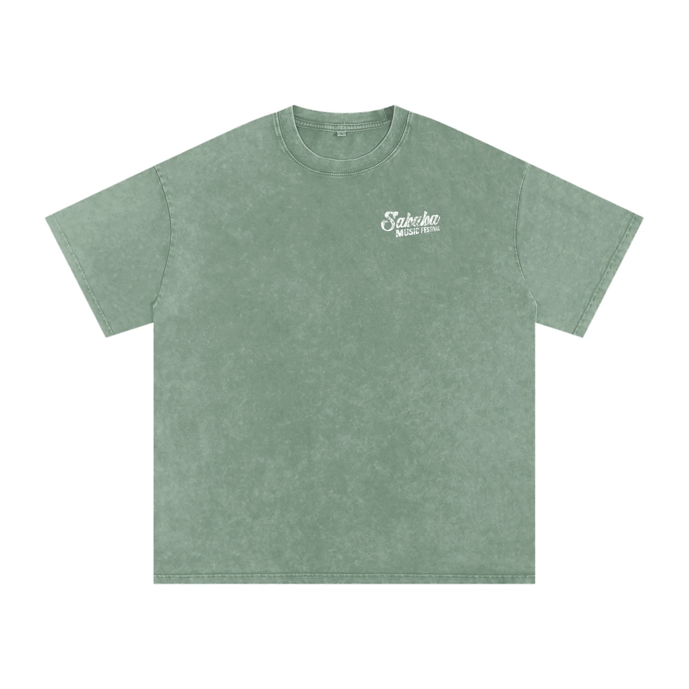 Sababa Sunrise Washed Oversized Cotton T-Shirt - Image 6