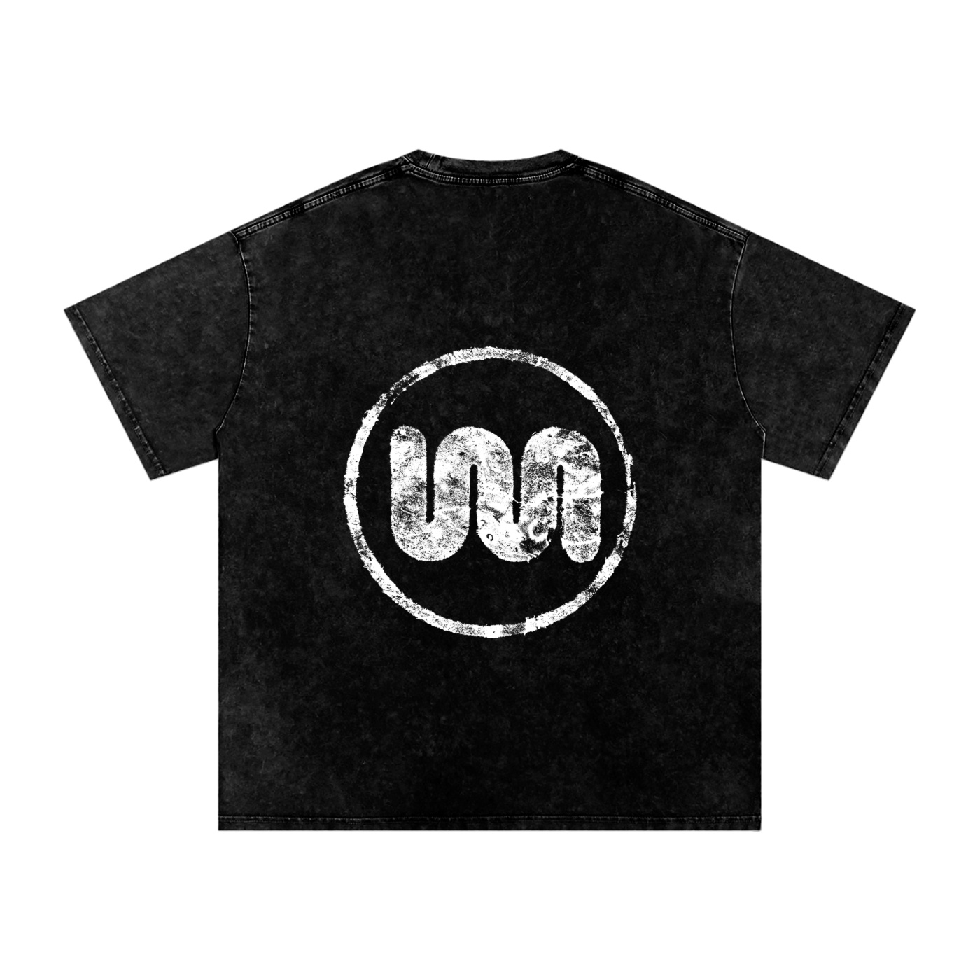 Sababa Squiggle Washed Oversized Cotton T-Shirt - Image 3