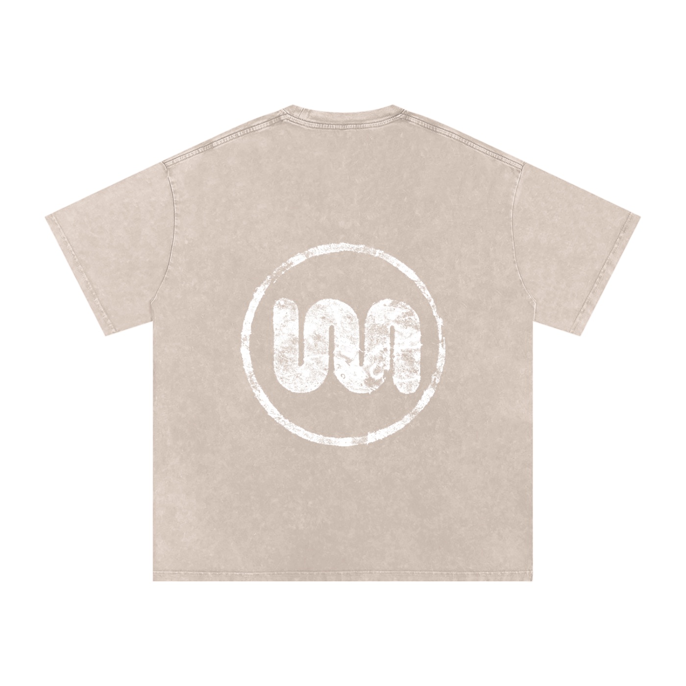 Sababa Squiggle Washed Oversized Cotton T-Shirt - Image 9